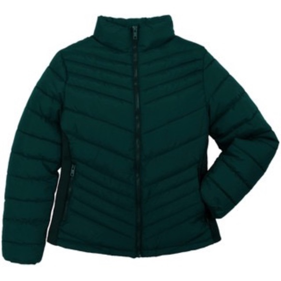 River Trail Women's Green Puffer Jacket - XL - NWT - Picture 1 of 3